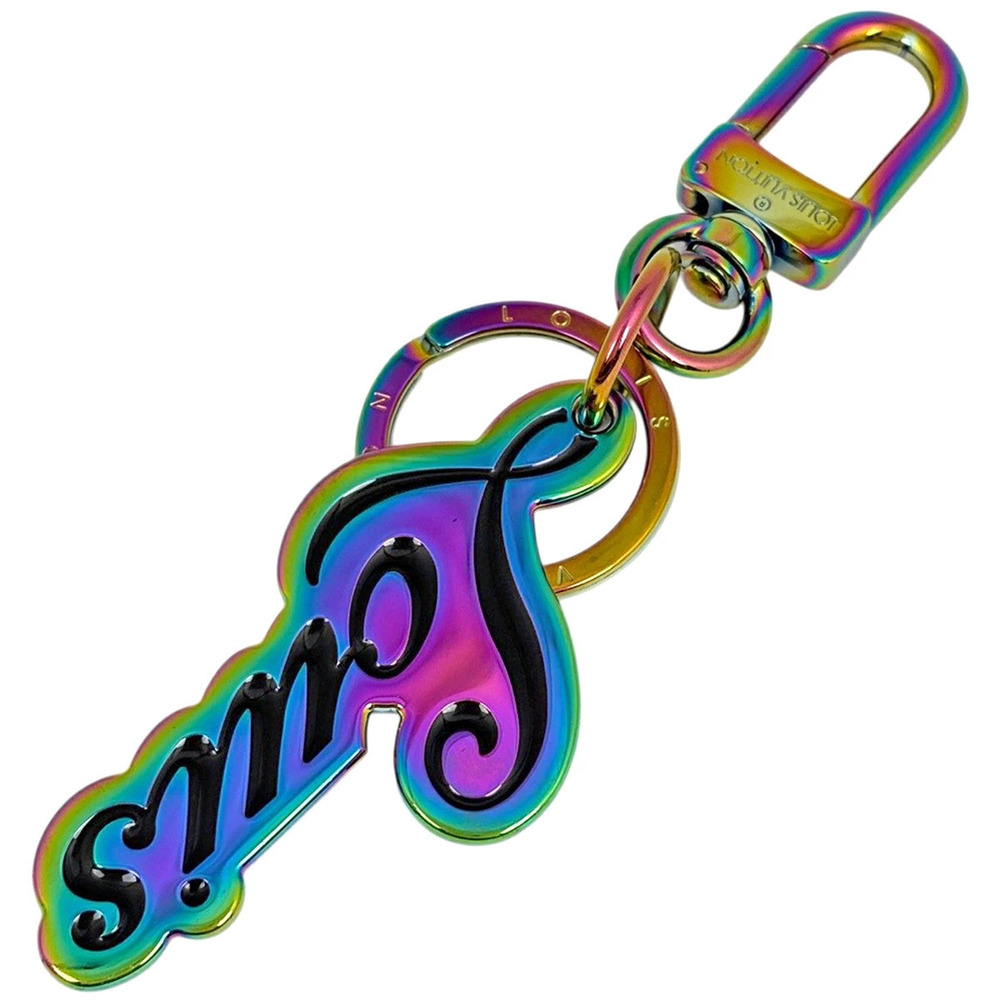 Louis Vuitton Portefeuille Rainbow Bag Charm Pink Multicolor